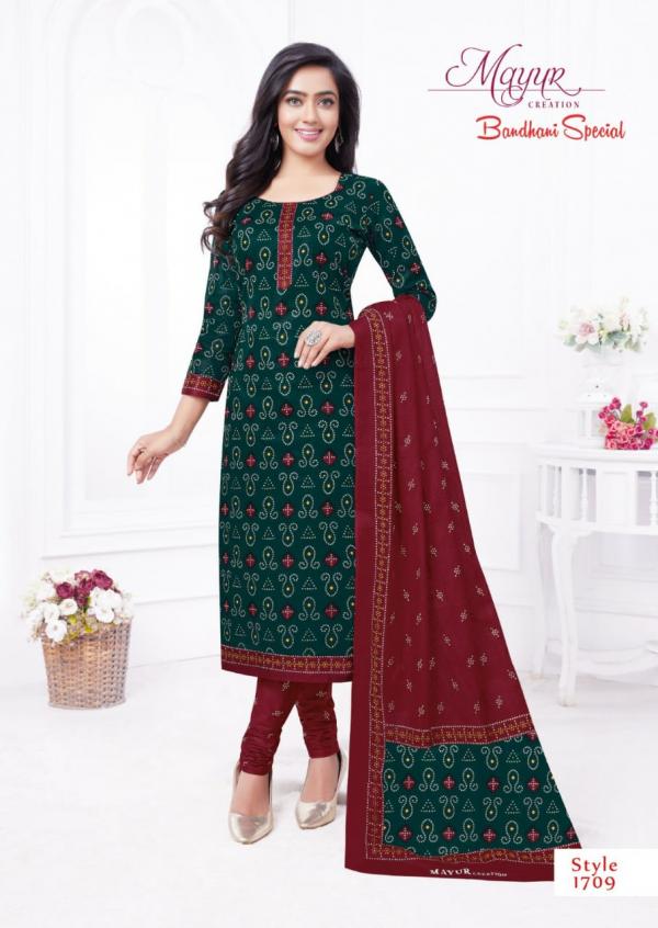 mayur bandhani special vol 17 Regular Wear Cotton Dress Material